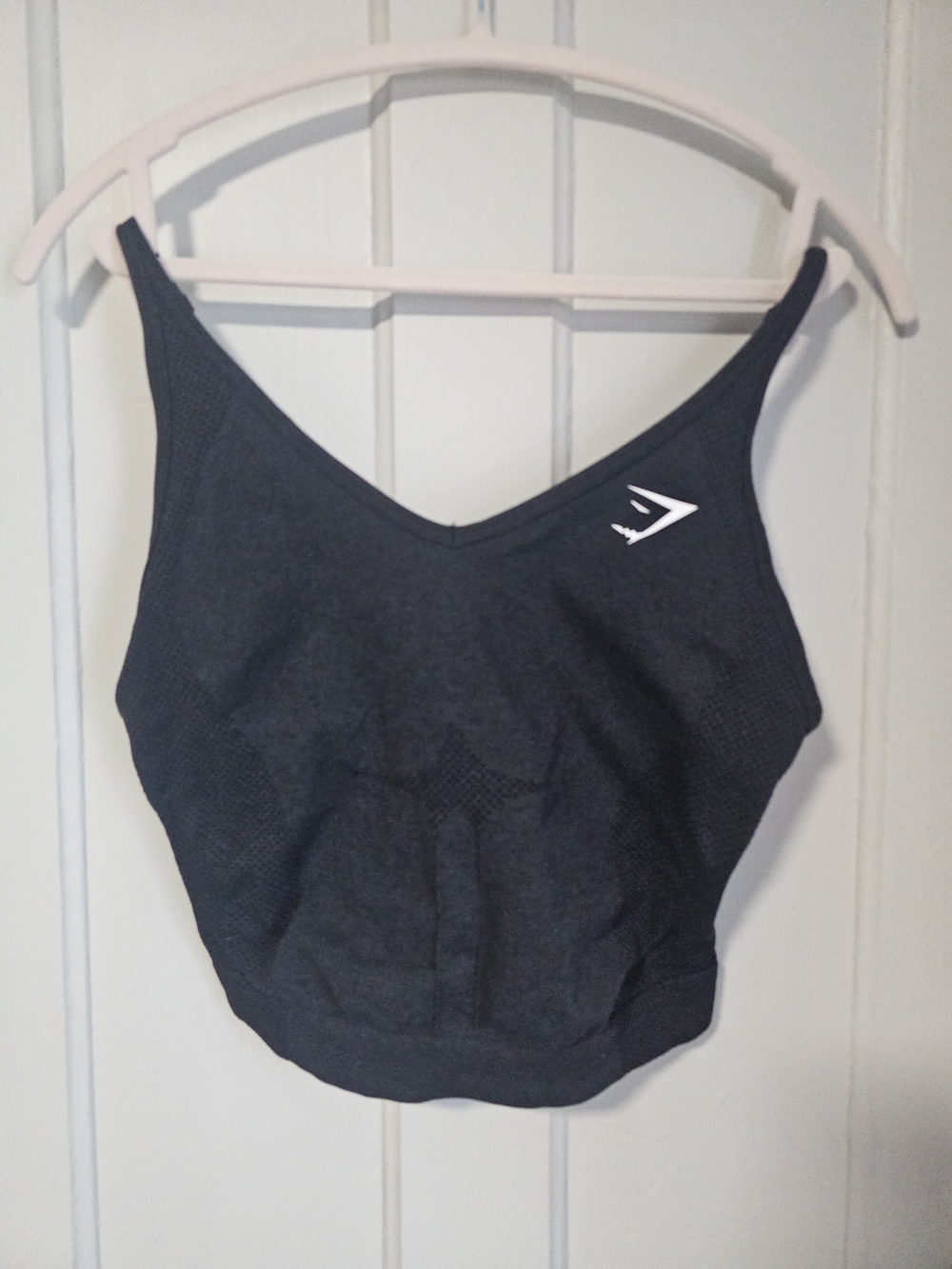 Gymshark Seamless Sports Bra | Size L | Black